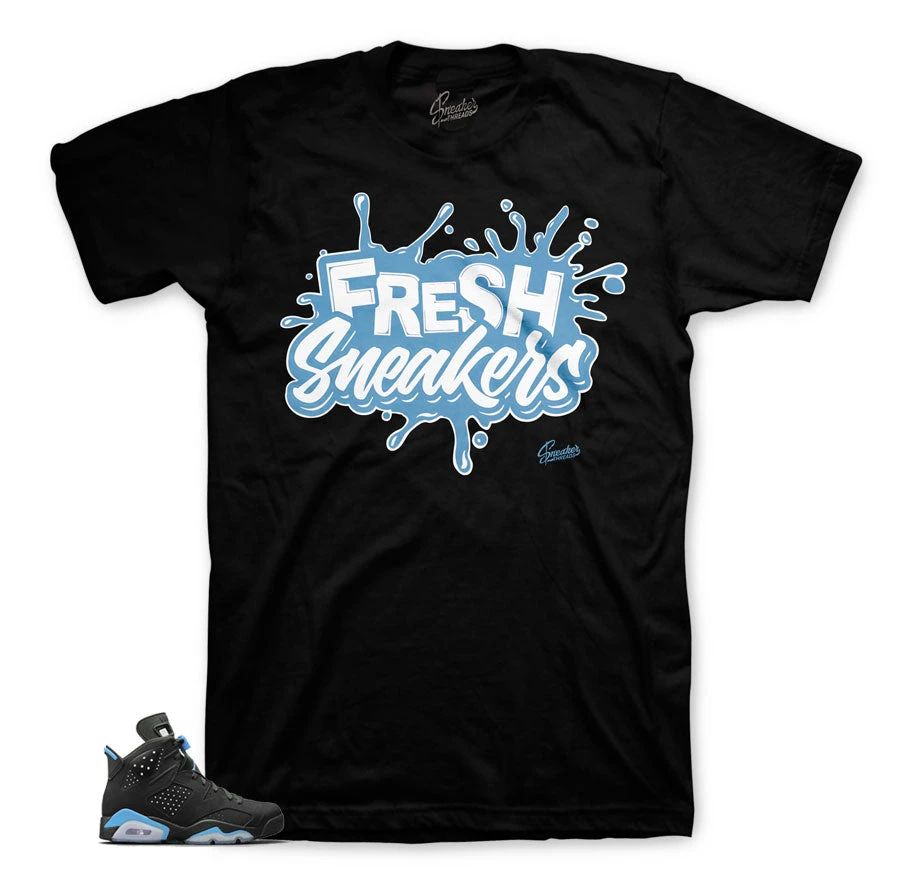 Retro 6 University Blue Fresh Sneakers Shirt 3 Retro 6 University Blue Fresh Sneakers Shirt