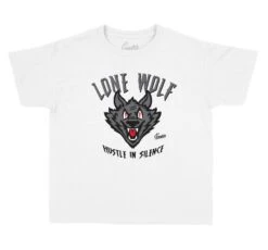 Kids - Dark Grey 12 Lone Wolf Shirt