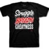 Retro 4 Red Thunder Struggle Breeds Shirt