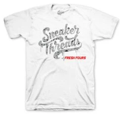 Retro 4 Tech Grey ST Drip Shirt