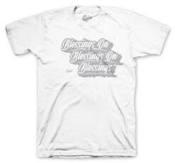 Retro 11 Metallic Silver Blessings Shirt