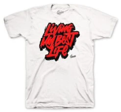 Retro 4 Fire Red Living My Life Shirt