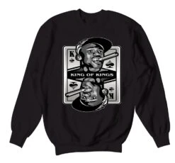 Retro 5 Anthracite King OF Kings Sweater