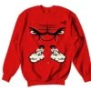 Retro 6 Carmine Raging Face Sweater -Sneaker Threads Shop 1111111111111 490549c2 58c3 4bd8 8715 f7244e74b782