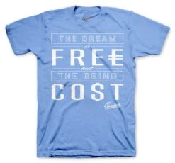 Retro 3 Valor Blue Cost Shirt