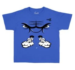 Kids - Racer Blue 3 Bullface Shirt