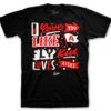 Retro 4 Red Thunder Love Kicks Shirt -Sneaker Threads Shop 111111111111 c12ce042 b699 4700 8d4d 6cbf8652d686