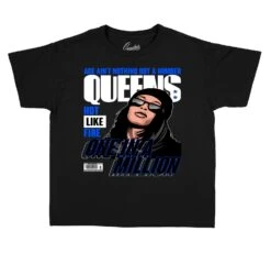 Kids - Racer Blue 5 Queens Sneaker Tees