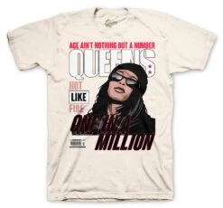 Retro Rust Pink Queens Shirt