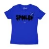 Womens - Racer Blue 5 Spoiled Sneaker Tee