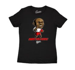 Womens - Fire Red 4 Made You Look Shirt