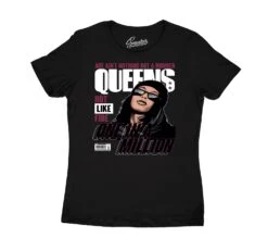 Womens - Burgundy 8 Queens Shirt