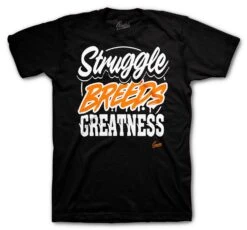 Retro 1 Electro Orange Struggle Breeds Shirt