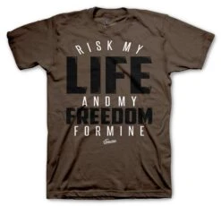 Retro 1 Dark Mocha My Life Shirt