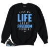 Retro 6 University Blue My Life Sweater -Sneaker Threads Shop 11111111 7baa5619 14c0 4491 8049 29622b693cb2