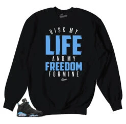Retro 6 University Blue My Life Sweater
