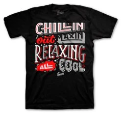 Retro 4 Tech Grey Chillin Shirt