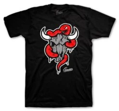 Retro 1 Satin Snake Bull Snake Shirt