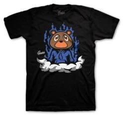 700 Bright BlueFly Bear Shirt