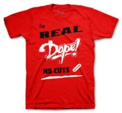 Retro 3 Red Cement No Cuts Shirt