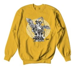 Retro 9 University Gold Saint MichaelSweater