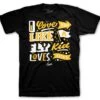 Retro 1 Pollen Love Kicks Shirt