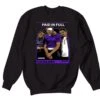 Retro 13 Court Purple Frenemies Sweater