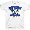 Retro 3 Racer Blue Scared Money Shirt