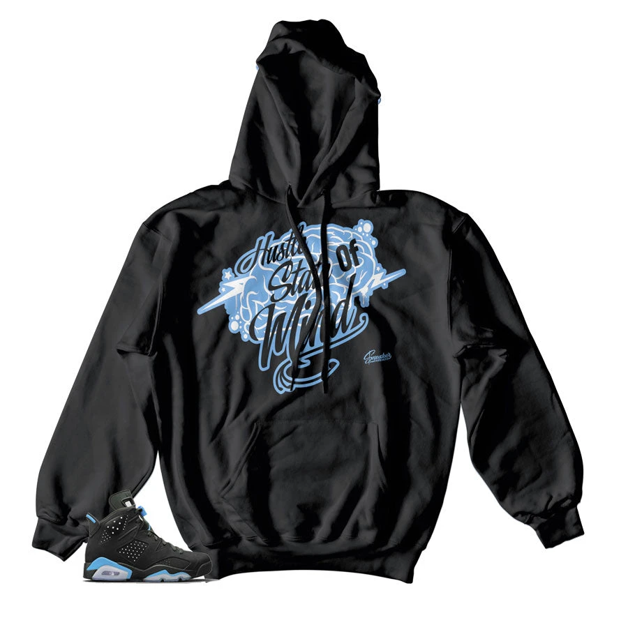 Retro 6 University Blue Hustle State Of Mind Hoody 3 Retro 6 University Blue Hustle State Of Mind Hoody