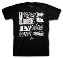 Retro 11 Cool Grey Love Kicks Shirt