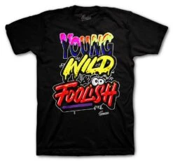 Retro 5 What The Young Wild Shirt