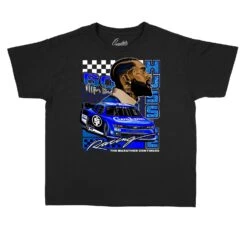 Kids - Racer Blue 5 Crenshaw Racing Sneaker Tees
