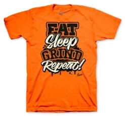 Retro 5 Orange BlazeRepeat Shirt