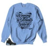 Retro 6 University Blue Second Nature Sweater