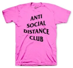 Retro 8 Pinksicle Social Distance Shirt