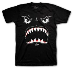 Retro 5 Fire Red Bite Me Shirt