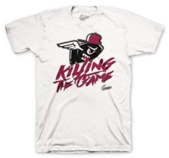 Retro 1 BordeauxKilling The Game Shirt