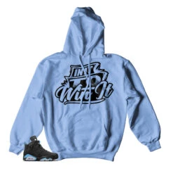 Retro 6 University Blue In It To Win It Hoody