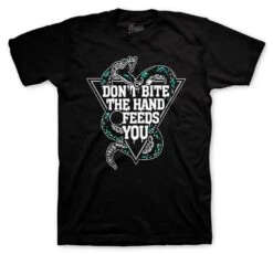 Retro 5 Island Green Hand That Feeds Shirt