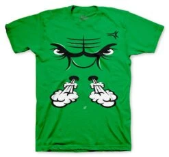 Retro 3 Pine Green Raging Face Shirt