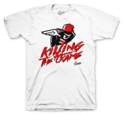 Retro 9 Gym Red Killing The Game Shirt