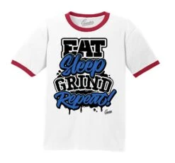 Retro 4 What The Four Repeat Ringer Shirt