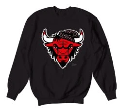 Retro 13 Reverse Got Game Rasta Bull Sweater