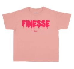 Kids - Rust Pink Finesse Shirt