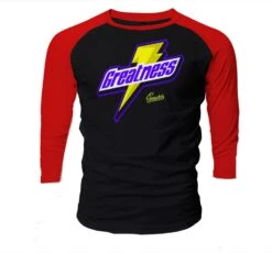 Retro 5 What The Greatness Raglan