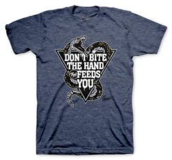 Retro 6 Washed Denim Hand That Feeds Shirt