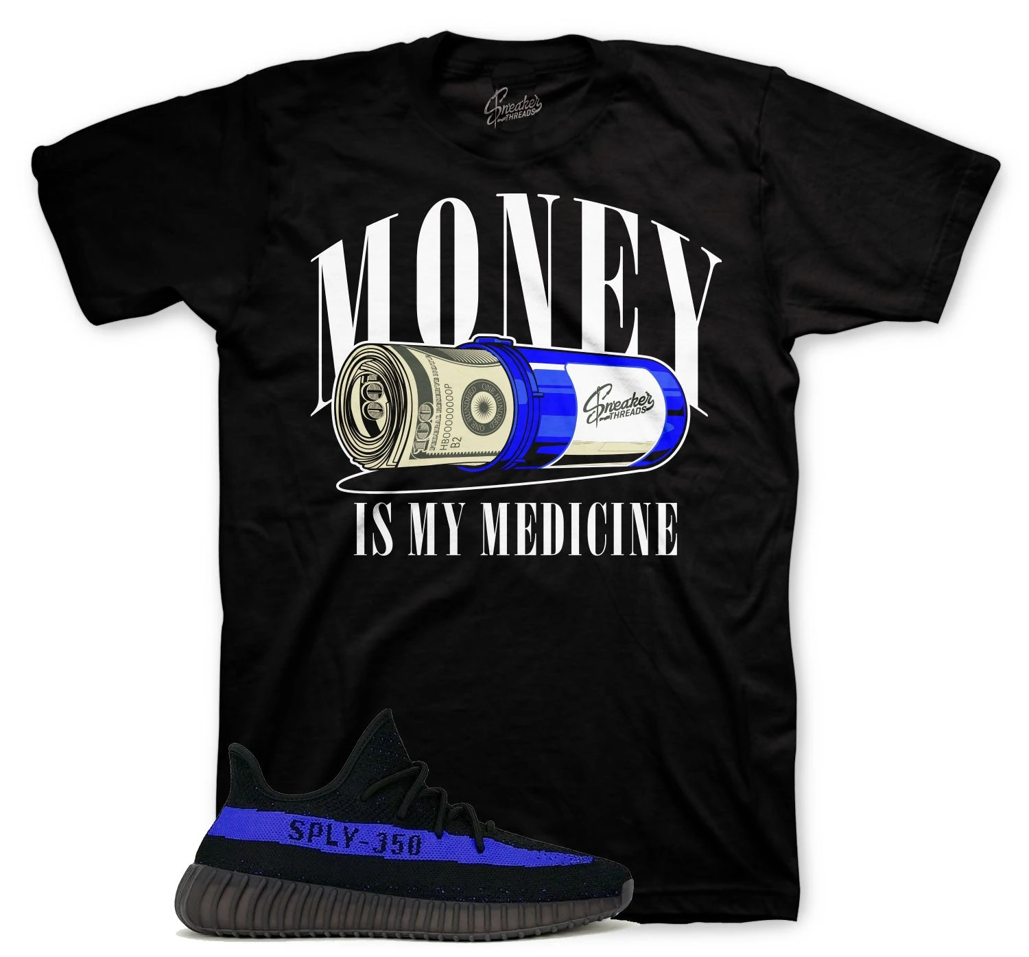 350 Dazzling Blue Money Medicine Shirt 3 350 Dazzling Blue Money Medicine Shirt