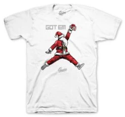Retro 11 Cool Grey Air Santa Shirt