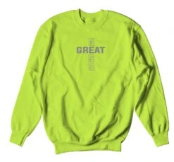 Retro 4 Neon 95 Greatness Cross Sweater