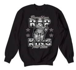 Retro 11 Cool Grey Rap King Sweater
